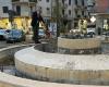 Cosenza : restauration des fontaines de la Piazza Loreto, inspection par le maire