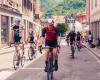 BERGHEM molamia, 1.600 cyclistes italiens sur les routes du Val Seriana