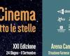 Cinéma sous les étoiles, la XXI édition à l’ancienne Caserma Cantore