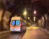 Accident dans un tunnel à Pérouse : un homme arraché de la tôle