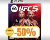 EA SPORTS UFC 5 Standard Edition pour PS5 désormais à MOITIÉ PRIX !