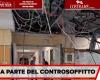 Ischia – Peur à l’hôpital Rizzoli de Lacco Ameno à Ischia, une partie du faux plafond s’effondre, deux personnes impliquées