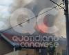 RIVAROLO CANAVESE – Un violent incendie ravage le toit d’un immeuble: peur via IV Novembre