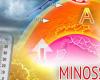 Météo, anticyclone Minos à puissance maximale jusqu’à vendredi : températures supérieures à 40 degrés