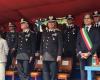 Reggio de Calabre, Falcomatà à la prestation de serment des étudiants carabiniers