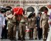 Les funérailles de Claudio Graziano à Rome : pour le dernier adieu au général, hommage de l’armée déployée devant la basilique