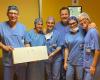 l’appendice auriculaire gauche fermé lors d’une thoracoscopie chez un patient de 87 ans