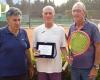 Tennis, au seuil des 70, septième victoire au Championnat sicilien des vétérans pour Giuseppe Cugno