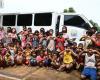 l’école mobile a été inaugurée pour atteindre les villages les plus éloignés