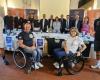 Tennis en fauteuil roulant, sixième tournoi national et école de fauteuil roulant à Gallarate