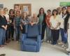 Imola, une chaise d’allaitement offerte au centre de conseil familial par l’association PerLeDonne, le Circolo Fiorella Baroncini et le Groupe Mimosa