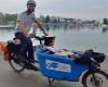 Gregor, l’ingénieur mobilité et pistes cyclables de Cologne lors de ses débuts en granfondo à Cuneo
