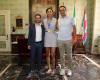 La championne de volley-ball d’Alba Sara Bonifacio a été accueillie à la Mairie