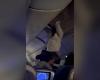 Passagers éjectés de leur siège et coincés dans les compartiments supérieurs : images des turbulences sur le vol Madrid-Montevideo