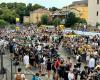 Tour de France à Plaisance : 3 mille personnes à Viale Malta, 52 voitures retirées et bars vendus