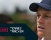 Tennis Tracker : Sinner, Fognini, Paolini, Alcaraz et Medvedev gagnent, Sonego absent